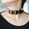 Joy Jewels Collier Cirgoth Noir et Doré